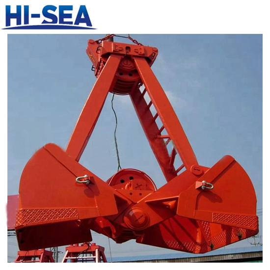 Mechanical Two- rope Clamshell Bulk Grab